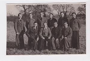 Foto aus englischer Gefangenschaft 1947. Umseitig handschriftlicher Vermerk: Gefangenschaft Engla...