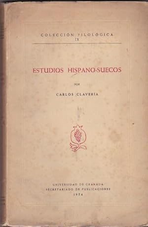 Imagen del vendedor de Estudios hispano-suecos a la venta por LIBRERA GULLIVER