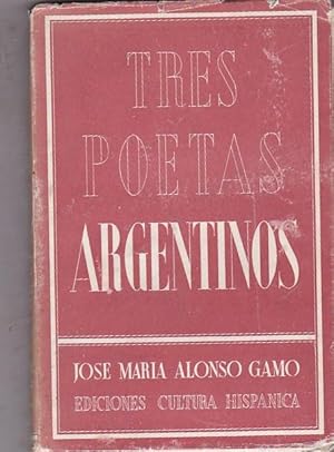 Bild des Verkufers fr Tres poetas argentinos zum Verkauf von LIBRERA GULLIVER