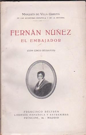 Imagen del vendedor de Fernn Nez, el embajador a la venta por LIBRERA GULLIVER