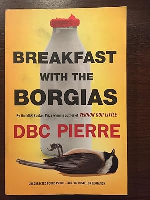 Seller image for BREAKFAST WITH THE BORGIAS for sale by Happyfish Books