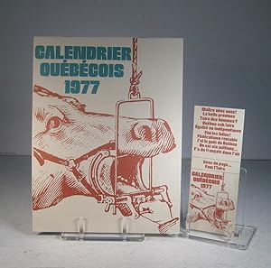 Calendrier québécois 1977
