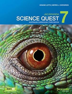 Imagen del vendedor de Jacaranda Science Quest 7 Australian Curriculum 3e learnON & print (Paperback) a la venta por AussieBookSeller