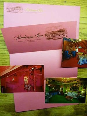 Madonna Inn Bundle - postcards and envelope-letter - circa 1970