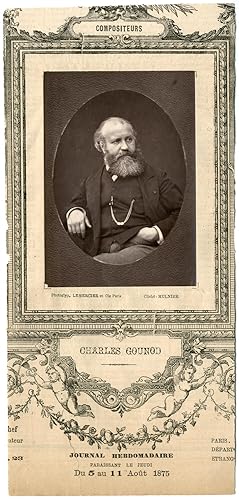 Lemercier, Paris, artiste, Compositeurs, Charles Gounod (1818-1893)