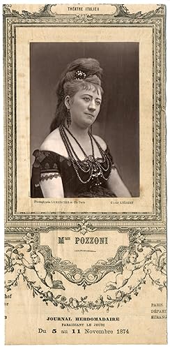 Lemercier, Paris, actrice, Théâtre Italien, Mme. Pozzoni