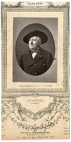 Lemercier, Paris, acteur, Palais-Royal, Louis-Hyacinthe Duflost, dit Hyacinthe (1814-1887)