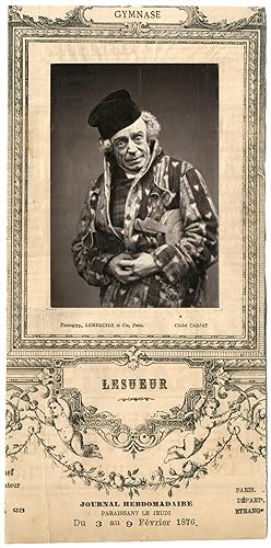 Lemercier, Paris, acteur, Gymnase, François-Louis Lesueur (1819- 1876)