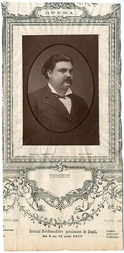 Lemercier, Paris, artiste, Opéra, Edmond Alphonse Léon Vergnet (1850-1904)