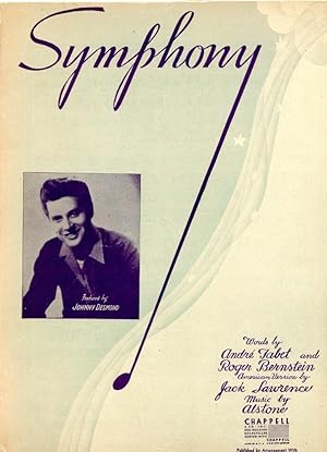 Seller image for SYMPHONY (Sheet Music) : American Version : Vocal & Piano (Chappell, No. 1378-3) for sale by 100POCKETS