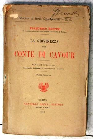 la giovinezza del Conte di Cavour - parte seconda
