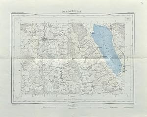 Imagen del vendedor de Topographischer Atlas der Schweiz (Siegfriedatlas). Blatt 186: Beromnster [Mnster]. a la venta por Franz Khne Antiquariat und Kunsthandel