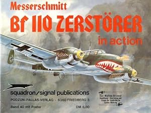 Bild des Verkufers fr Messerschmitt Bf 110 Zerstrer, in Action zum Verkauf von Antiquariat Lindbergh