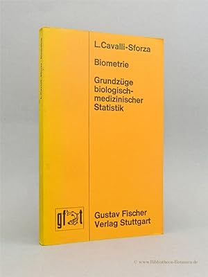 Seller image for Biometrie. Grundzge biolog.-med. Statistik. for sale by Bibliotheca Botanica