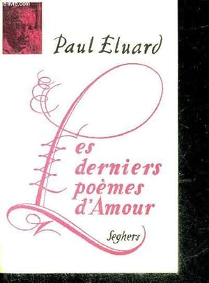 Image du vendeur pour LES DERNIERS POEMES D'AMOUR. mis en vente par Le-Livre