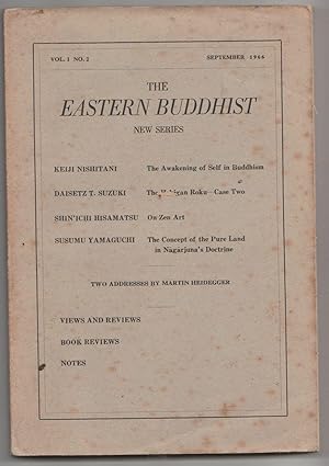 Imagen del vendedor de The Eastern Buddhist, new series, Vol. I, no. 2 - September 1966 a la venta por Biblioteca de Babel