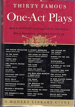 Seller image for Thirty Famous One-act Plays for sale by Dorley House Books, Inc.