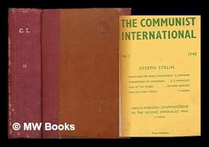 Seller image for The Communist International, No. 1, January, 1940 for sale by MW Books