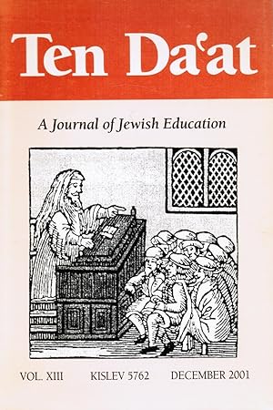 Seller image for Ten Da'at: a Journal of Jewish Education for sale by Bookshop Baltimore