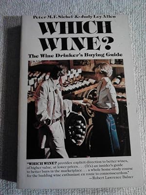 Seller image for Which Wine?: The Wine Drinker's Buying Guide for sale by The Librarian's Books