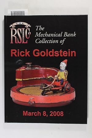 Immagine del venditore per The Mechanical Bank Collection of Rick Goldstein, March 8, 2008 (catalog - hardcover) venduto da Jeffrey Blake