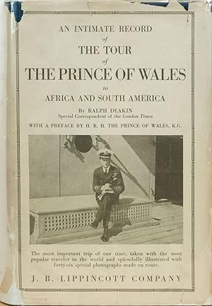 Seller image for The Tour of the Prince of Wales to Africa and South America for sale by Trophy Room Books