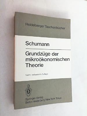 Grundzüge der mikroökonomischen Theorie.