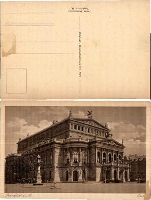 Bild des Verkufers fr 37765,Frankfurt am Main Oper 1920 zum Verkauf von Versandhandel Lehenbauer