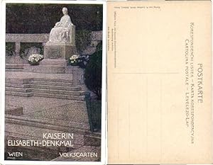 Bild des Verkufers fr 20257,Wien Kaiserin Elisabeth Denkmal Sisi Sissi Volksgarten zum Verkauf von Versandhandel Lehenbauer