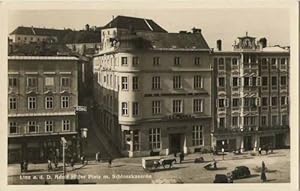 Bild des Verkufers fr 20699,Linz Adolf Hitler Platz Schlosskaserne Kutsche zum Verkauf von Versandhandel Lehenbauer