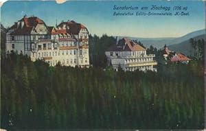 22455,Sanatorium Hochegg b. Edlitz Grimmenstein 1923