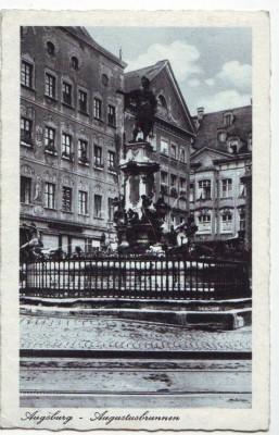 Bild des Verkufers fr 32446,Augsburg Augustusbrunnen 1938 zum Verkauf von Versandhandel Lehenbauer