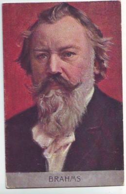 Bild des Verkufers fr 33812,Portrait Brahms zum Verkauf von Versandhandel Lehenbauer