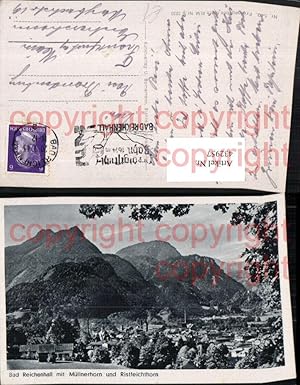 Seller image for 432957,Bad Reichenhall Totale m. Mllnerhorn u. Ristfeichthorn Bergkulisse for sale by Versandhandel Lehenbauer