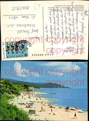 Seller image for 433048,Greece Chalkidiki Chlkidiki Beach Kste Strand von Ouranoupolis for sale by Versandhandel Lehenbauer