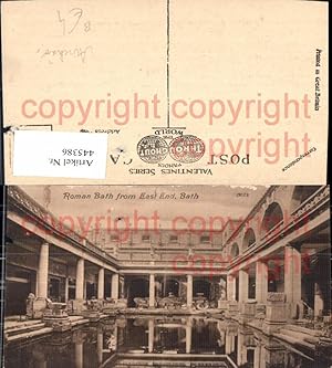 Bild des Verkufers fr 445386,Bath Roman Bath from East End Badeanlage Tempel Archologie Ausgrabung zum Verkauf von Versandhandel Lehenbauer