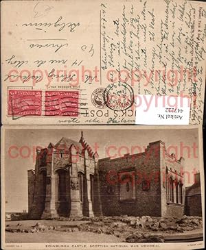 Bild des Verkufers fr 447222,Scotland Edinburgh Castle Scottish National War Memorial zum Verkauf von Versandhandel Lehenbauer