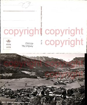 Bild des Verkufers fr 451552,Reit im Winkl Totale m. Kaisergebirge Bergkulisse zum Verkauf von Versandhandel Lehenbauer