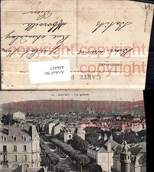 Bild des Verkufers fr 456437,Burgund Saone-et-Loire Autun Vue generale Totale zum Verkauf von Versandhandel Lehenbauer
