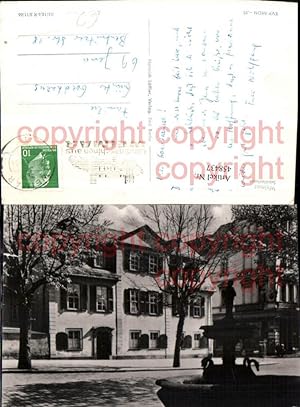 Bild des Verkufers fr 458437,Weimar Schillerhaus Haus Brunnen zum Verkauf von Versandhandel Lehenbauer