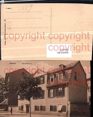 Bild des Verkufers fr 458475,Weimar Schillerhaus Haus zum Verkauf von Versandhandel Lehenbauer