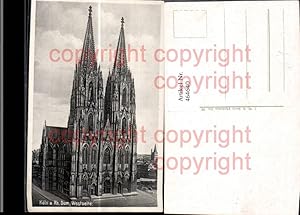 Bild des Verkufers fr 464640,Kln a. Rhein Dom Westseite zum Verkauf von Versandhandel Lehenbauer
