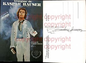Bild des Verkufers fr 474169,Film Reklame Kaspar Hauser Werner Herzog Bruno S. 1975 Cannes zum Verkauf von Versandhandel Lehenbauer