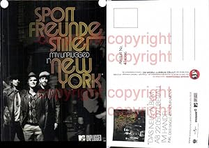 Imagen del vendedor de 474396,Musiker Band Sportfreunde Stiller MTV Unplugged in New York a la venta por Versandhandel Lehenbauer