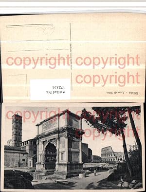 Seller image for 472351,Lazio Roma Rom Arco di Tito Titusbogen for sale by Versandhandel Lehenbauer