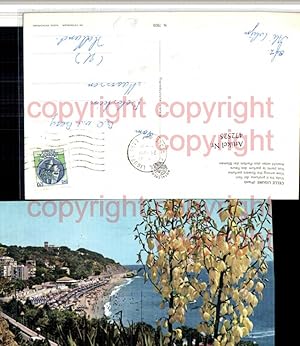 Seller image for 472525,Liguria Savona Celle Ligure Vista tra il profumo di fiori Strand for sale by Versandhandel Lehenbauer