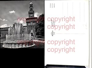 Immagine del venditore per 472540,Lombardia Milano Mailand Castello Sforzesco Schloss Brunnen venduto da Versandhandel Lehenbauer