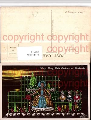 Seller image for 480511,England Blackpool Quite Contrary Mary Mary Mondschein for sale by Versandhandel Lehenbauer