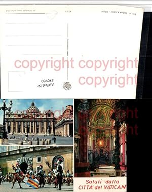 Immagine del venditore per 480980,Vatican Vatikan Citta Petersdom Wachen Mehrbildkarte venduto da Versandhandel Lehenbauer
