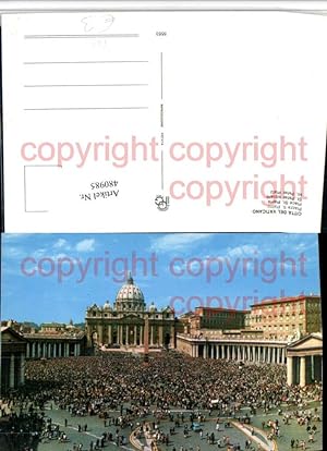 Immagine del venditore per 480985,Vatican Vatikan Piazza S. Pietro Petersplatz Petersdom Obelisk venduto da Versandhandel Lehenbauer